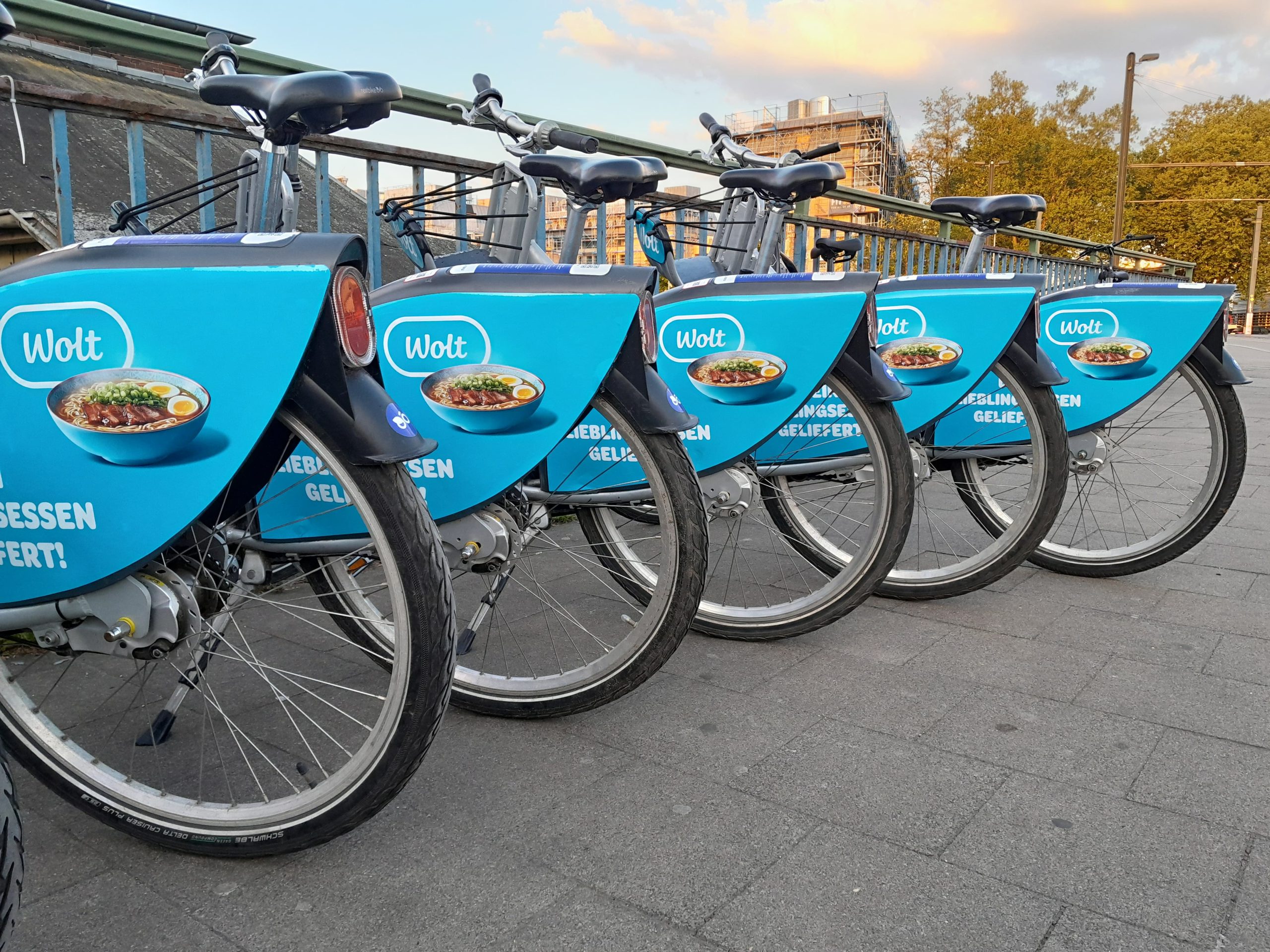 Wolt rollt stilvoll durch die Städte  🚲💙