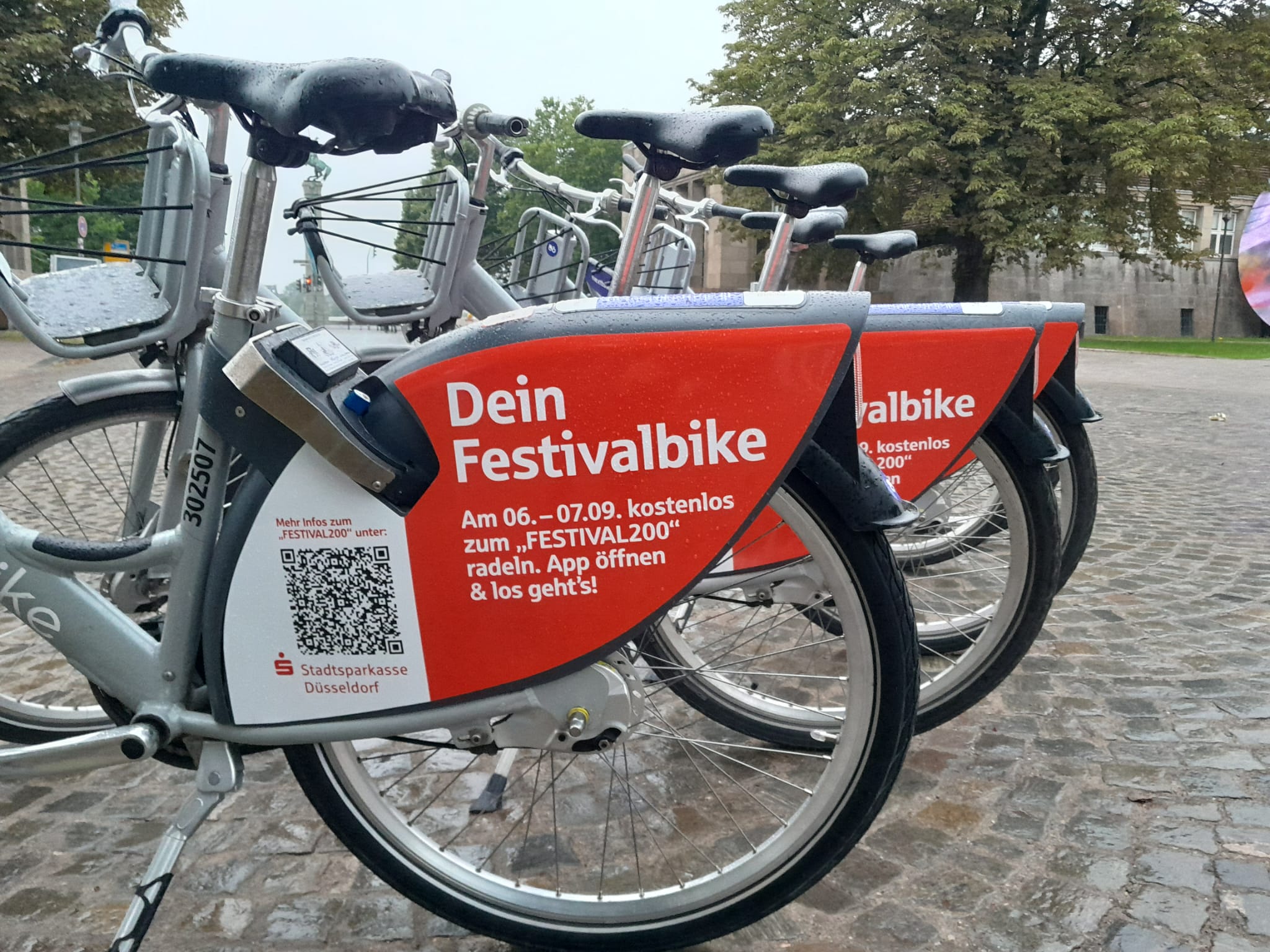 ADbike-Kampagne für 200 Jahre Sparkasse